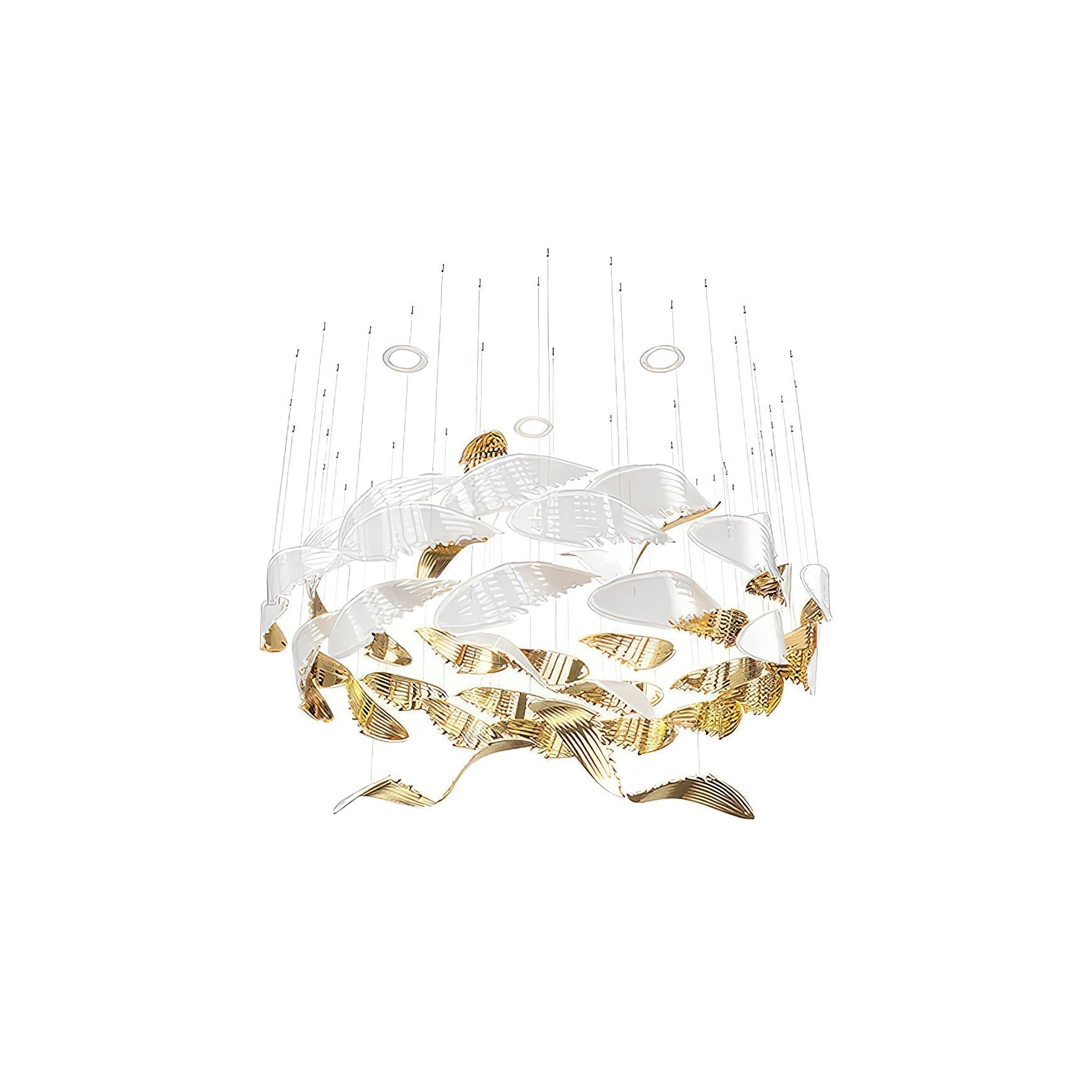 Alvenan Vogel Schar Kronleuchter-Letslighting
