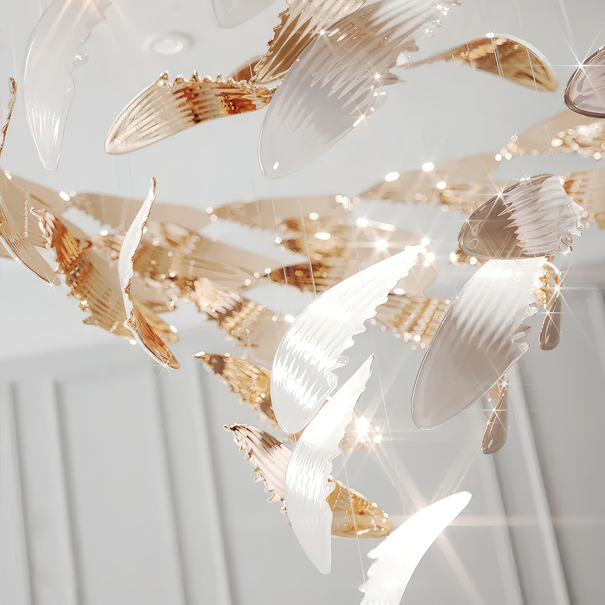 Alvenan Vogel Schar Kronleuchter-Letslighting