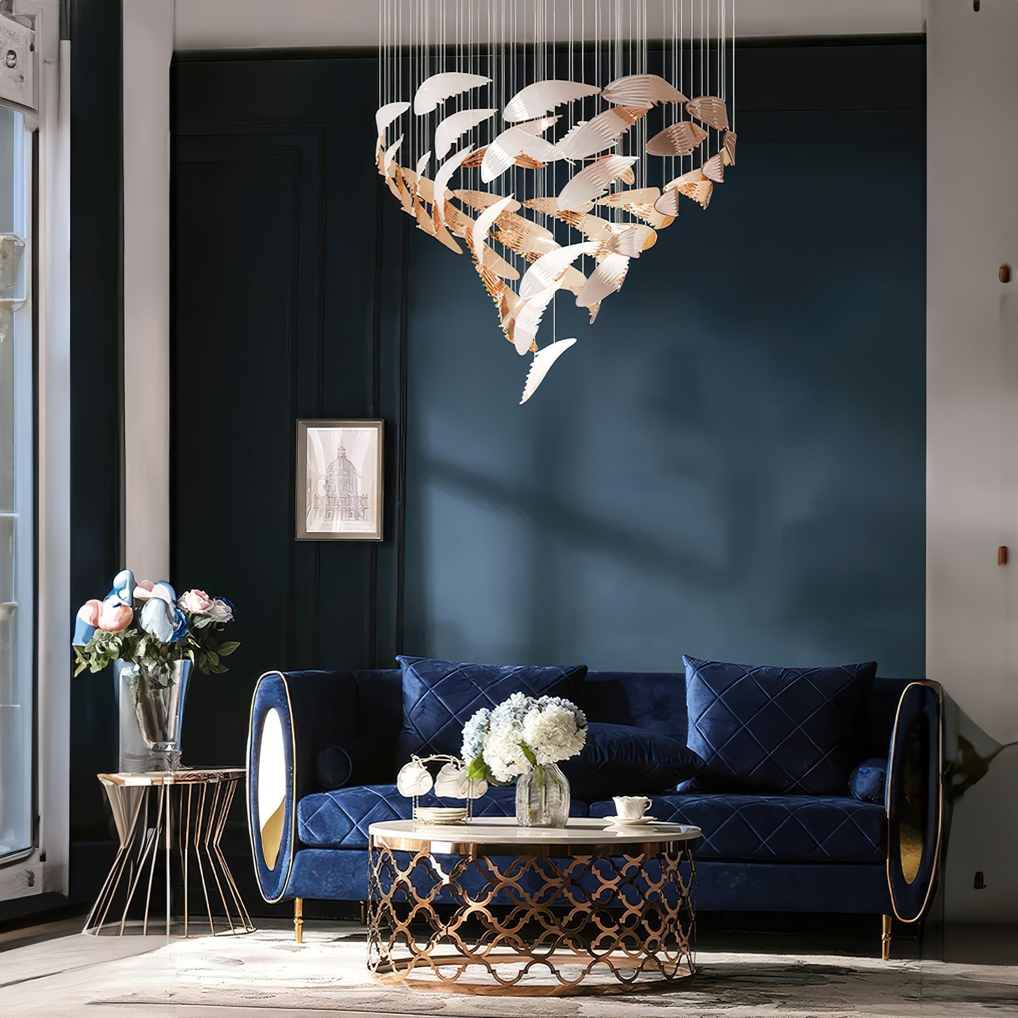 Alvenan Vogel Schar Kronleuchter-Letslighting