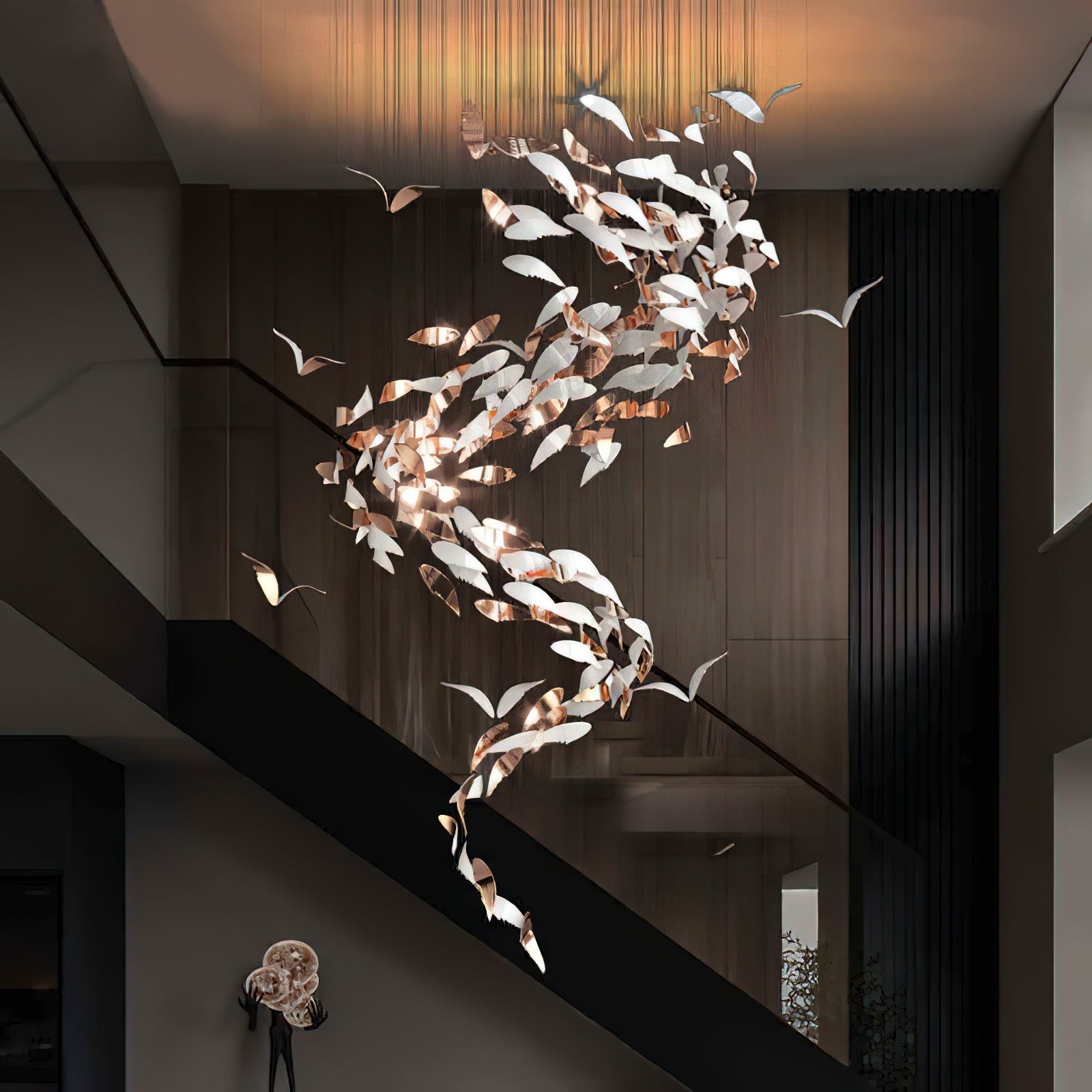 Alvenan Vogel Schar Kronleuchter-Letslighting