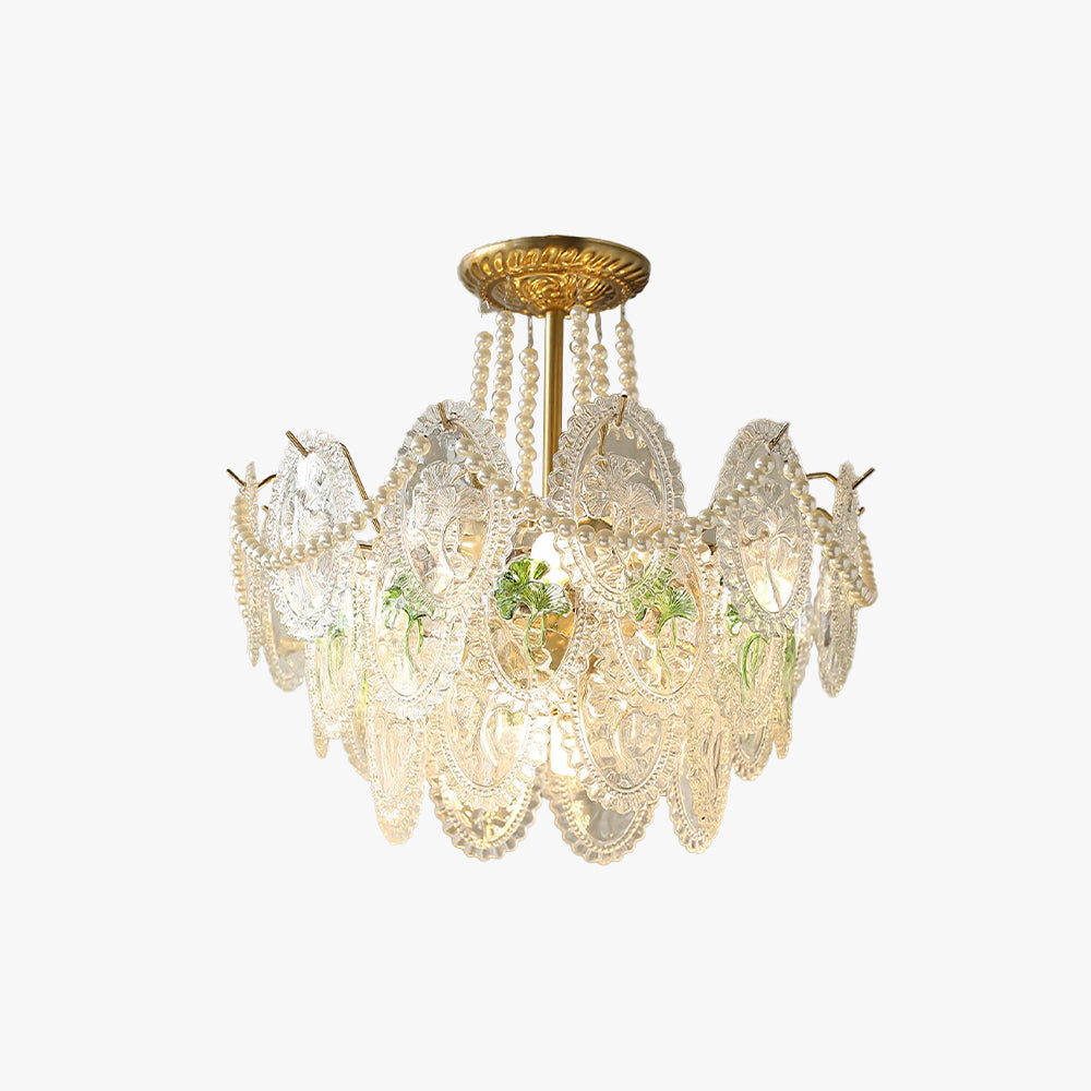 Havin Kronleuchter mit schimmernden Perlen