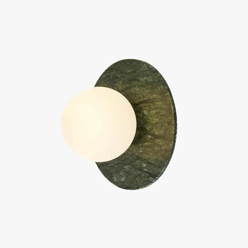Enox Minimalistische Marmor Globus Wandleuchte
