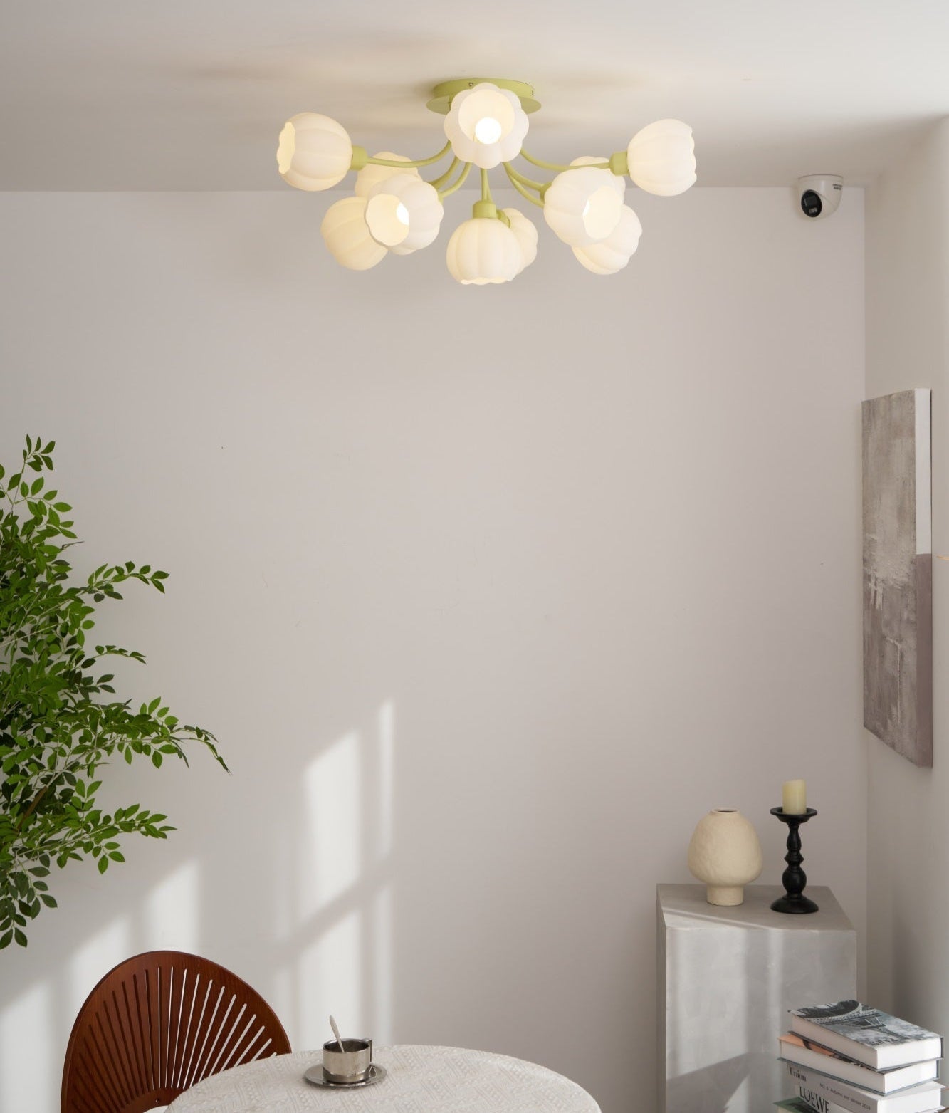 Zenorarae Elegance Matcha Glas Deckenleuchte-Letslighting