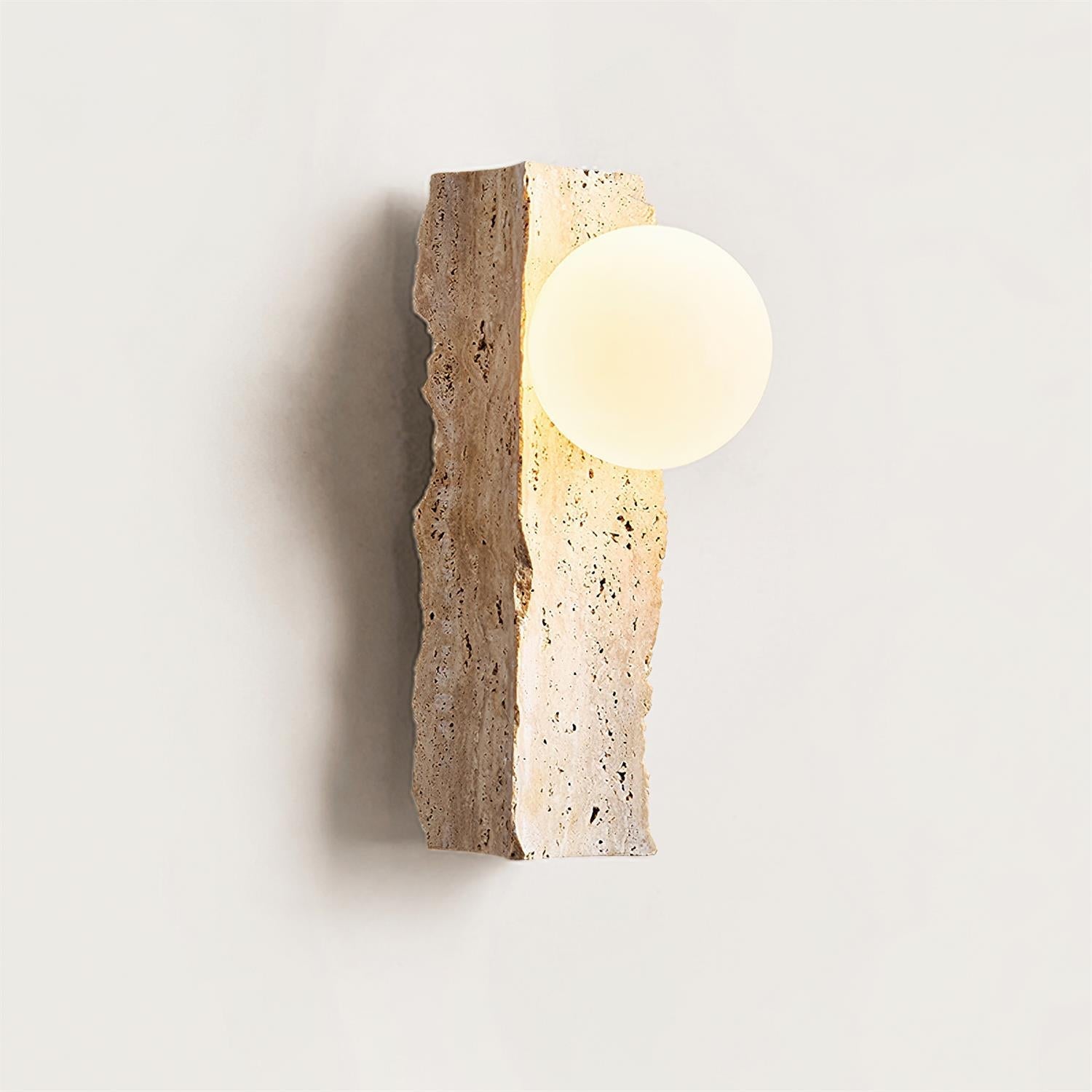 Obrio Travertine Wall Lamp - Letslighting