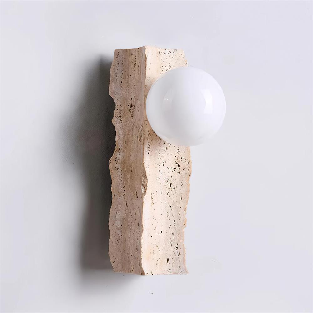 Obrio Travertine Wall Lamp - Letslighting