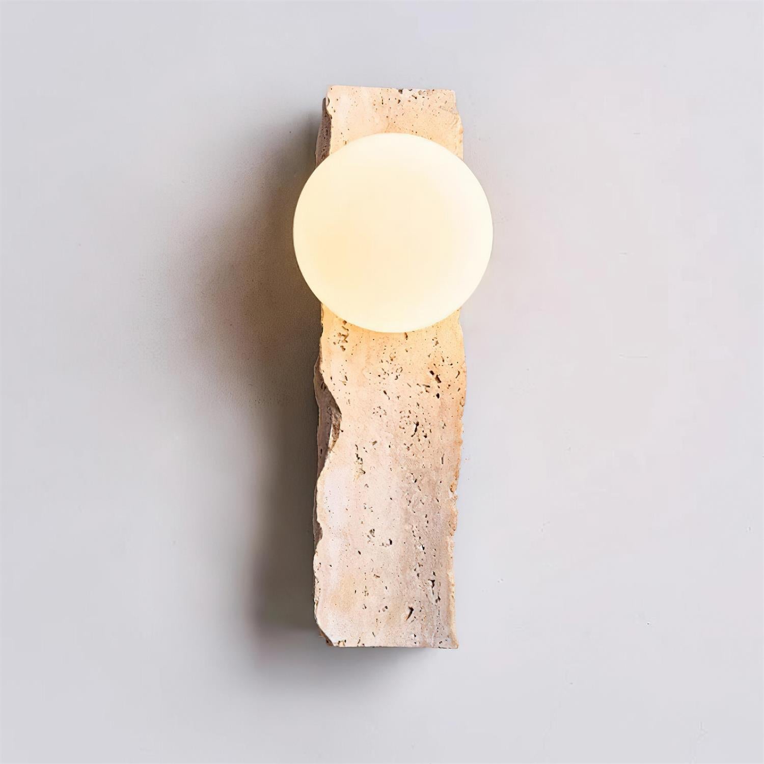 Obrio Travertine Wall Lamp - Letslighting