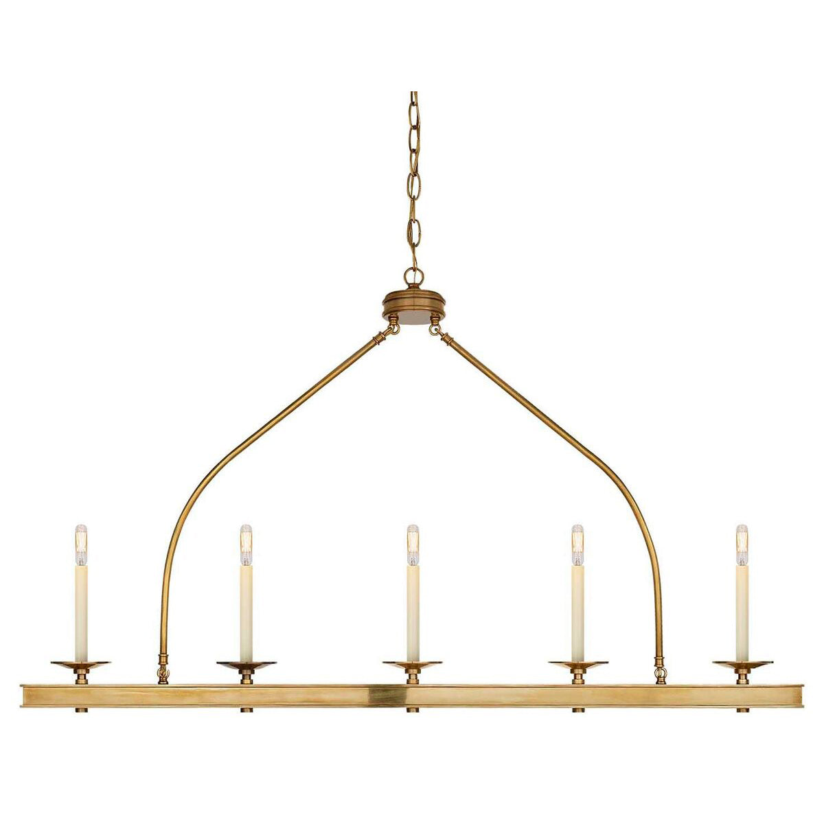 Ripple Klassischer Messing-Kronleuchter-Letslighting
