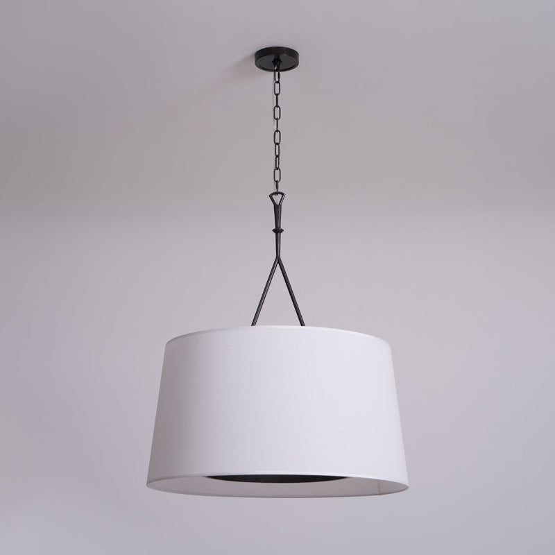 Wink Messing Stoff Pendelleuchte-Letslighting