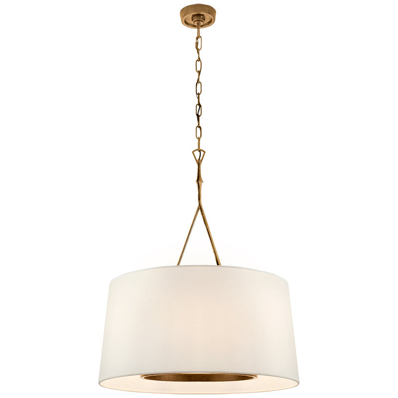 Wink Messing Stoff Pendelleuchte-Letslighting