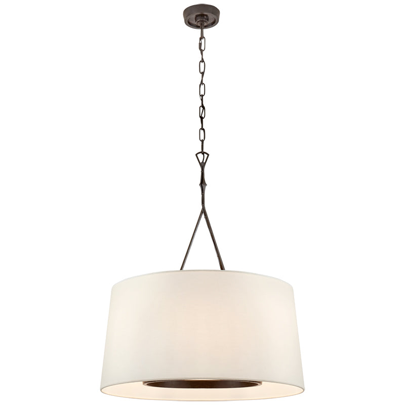 Wink Messing Stoff Pendelleuchte-Letslighting