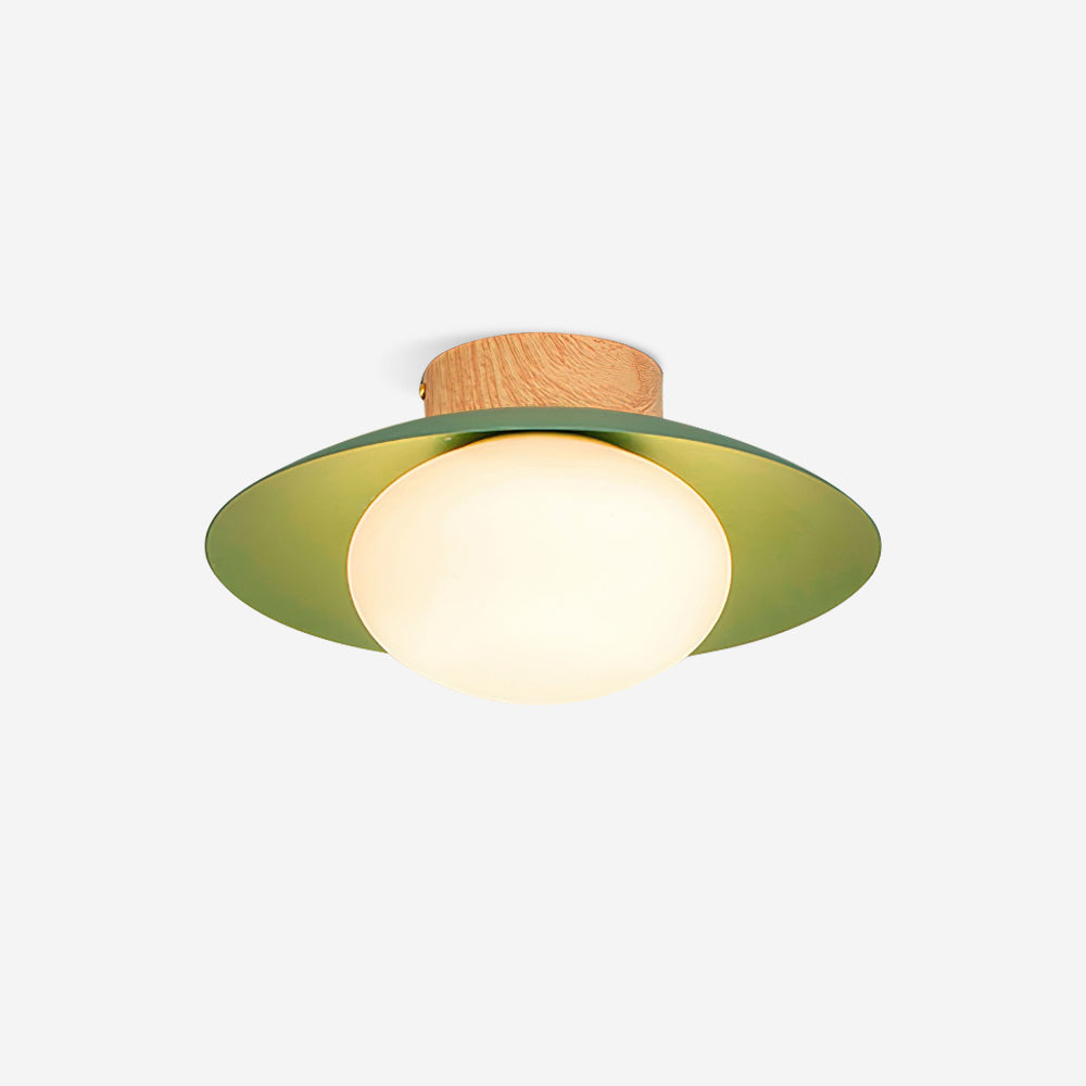 Verdora Green Flush Mount Ceiling Light - Letslighting