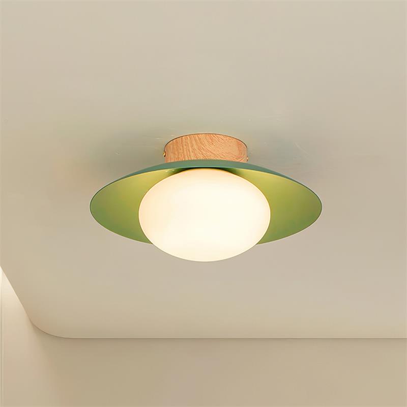 Verdora Green Flush Mount Ceiling Light - Letslighting