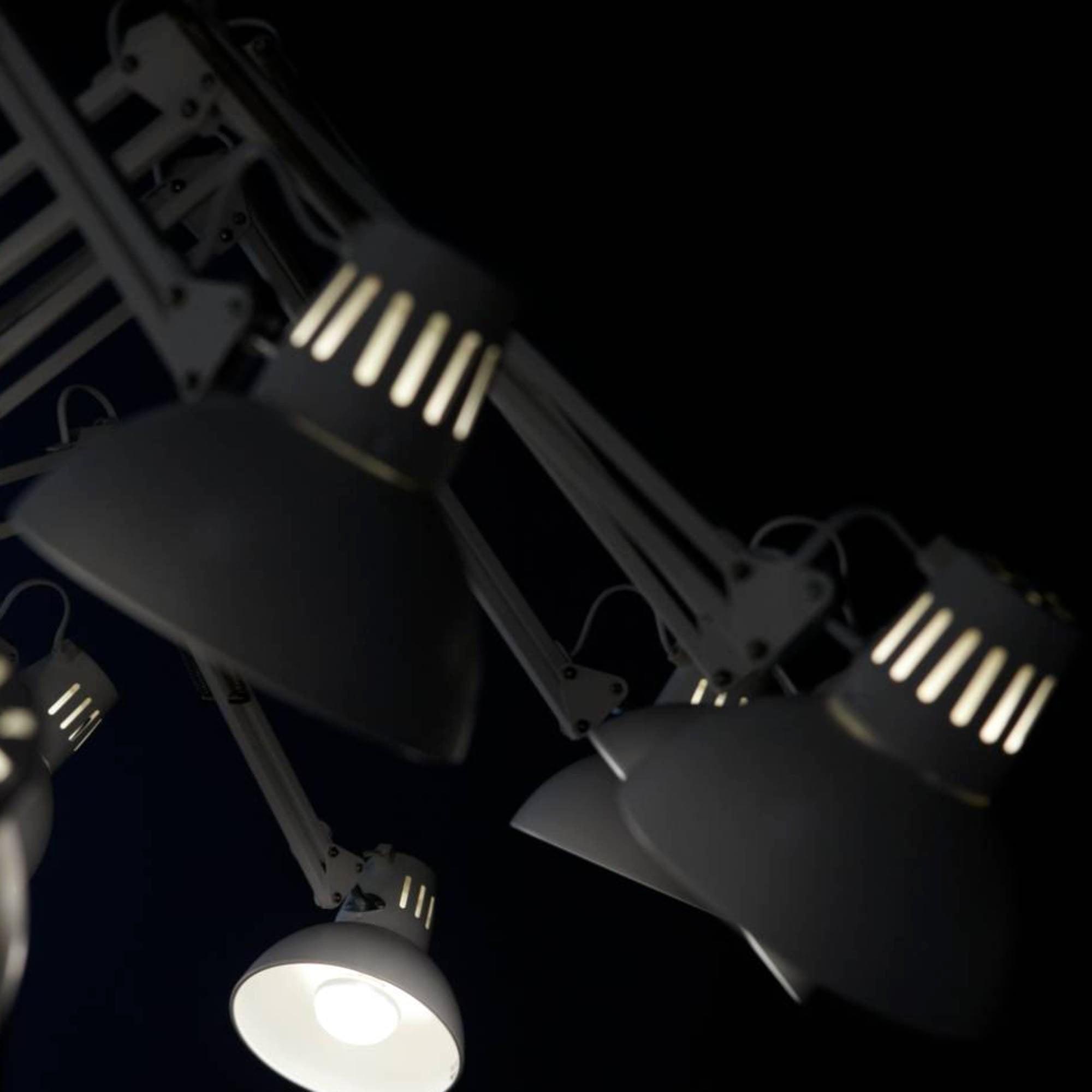 Lustra Kronleuchter Schwarz Verstellbar Multi Arm-Letslighting