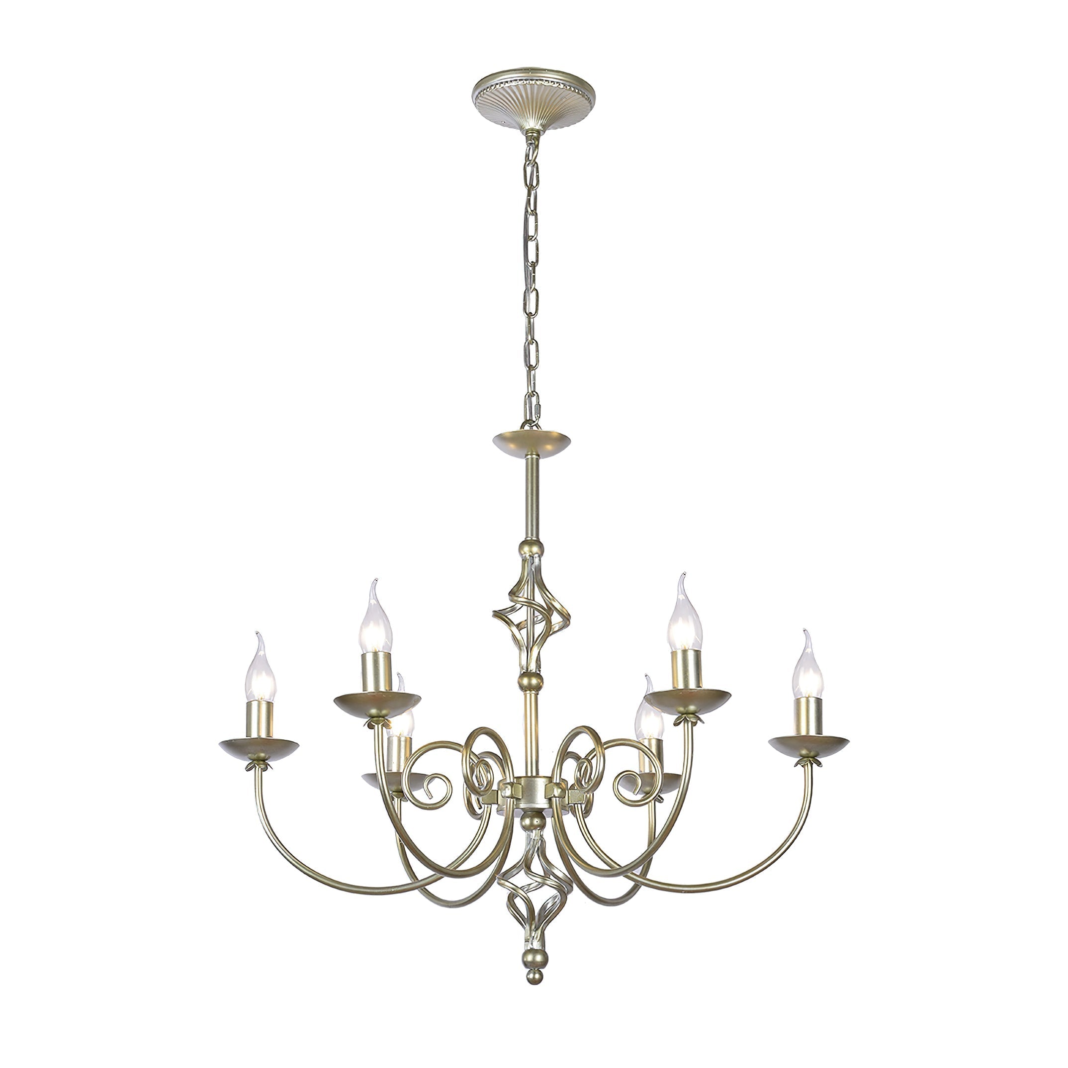 Grace Postmoderner Luxus Messing-Kronleuchter-Letslighting