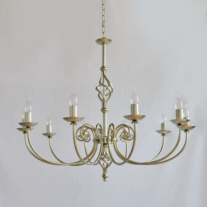 Grace Postmoderner Luxus Messing-Kronleuchter-Letslighting