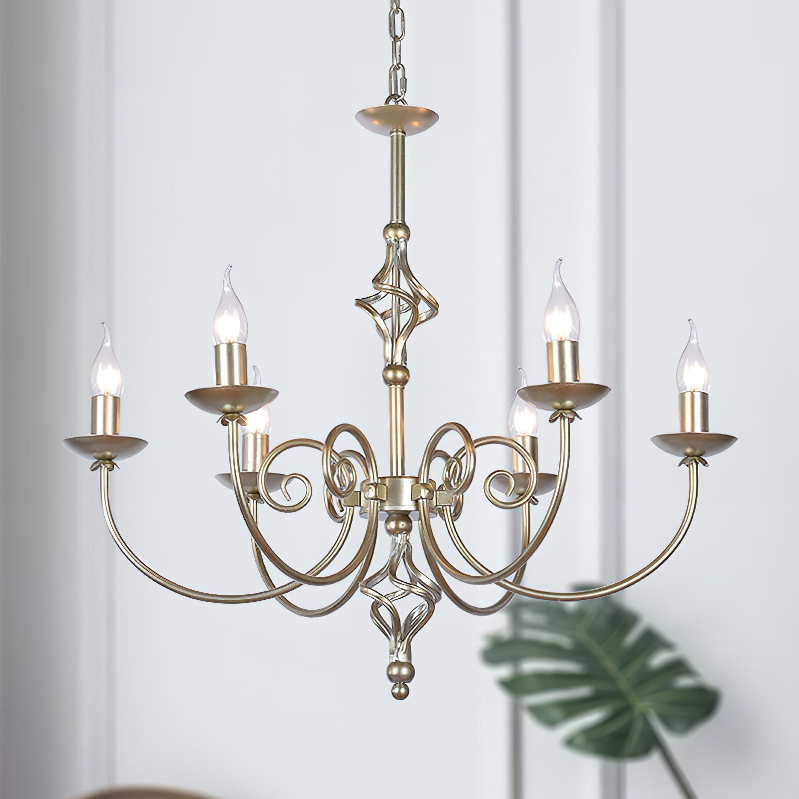 Grace Postmoderner Luxus Messing-Kronleuchter-Letslighting