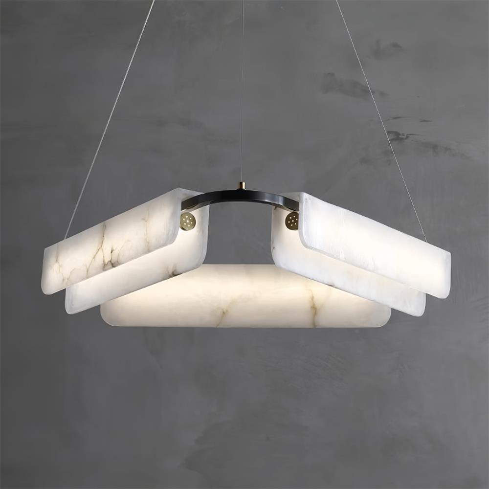 Circona Alabaster Pendant Light Chandelier - Neutralighting