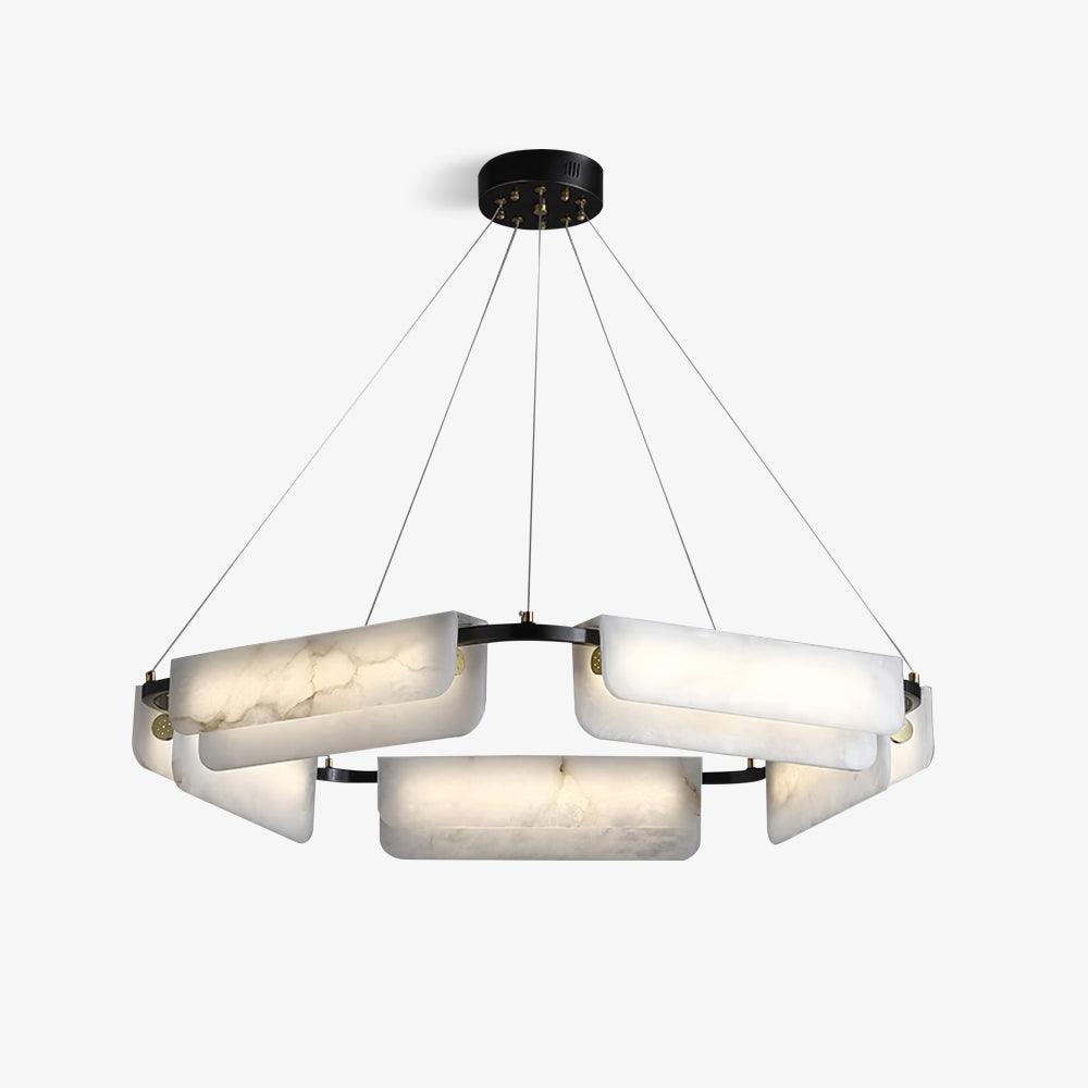 Circona Alabaster Pendant Light Chandelier - Neutralighting