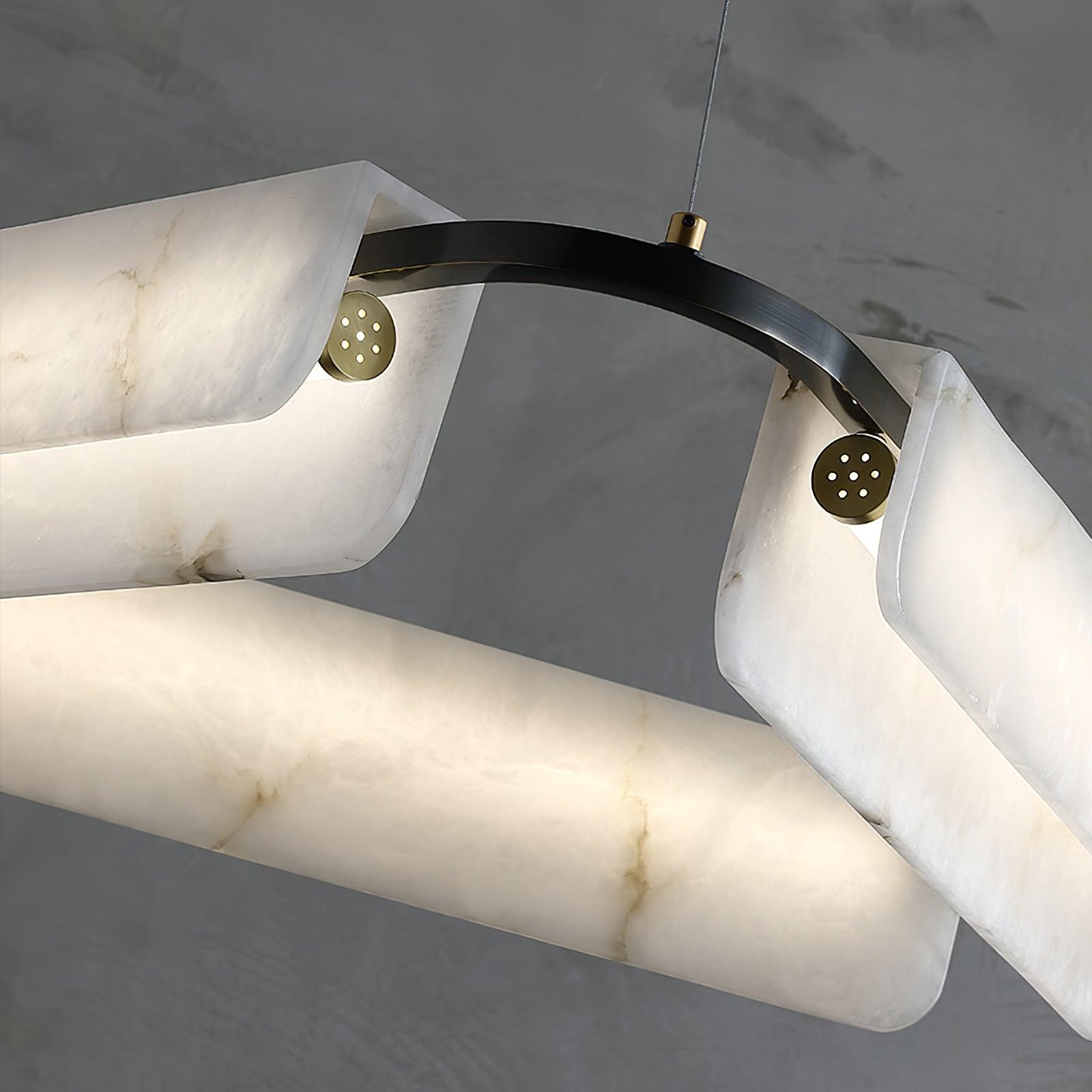 Circona Alabaster Pendant Light Chandelier - Neutralighting