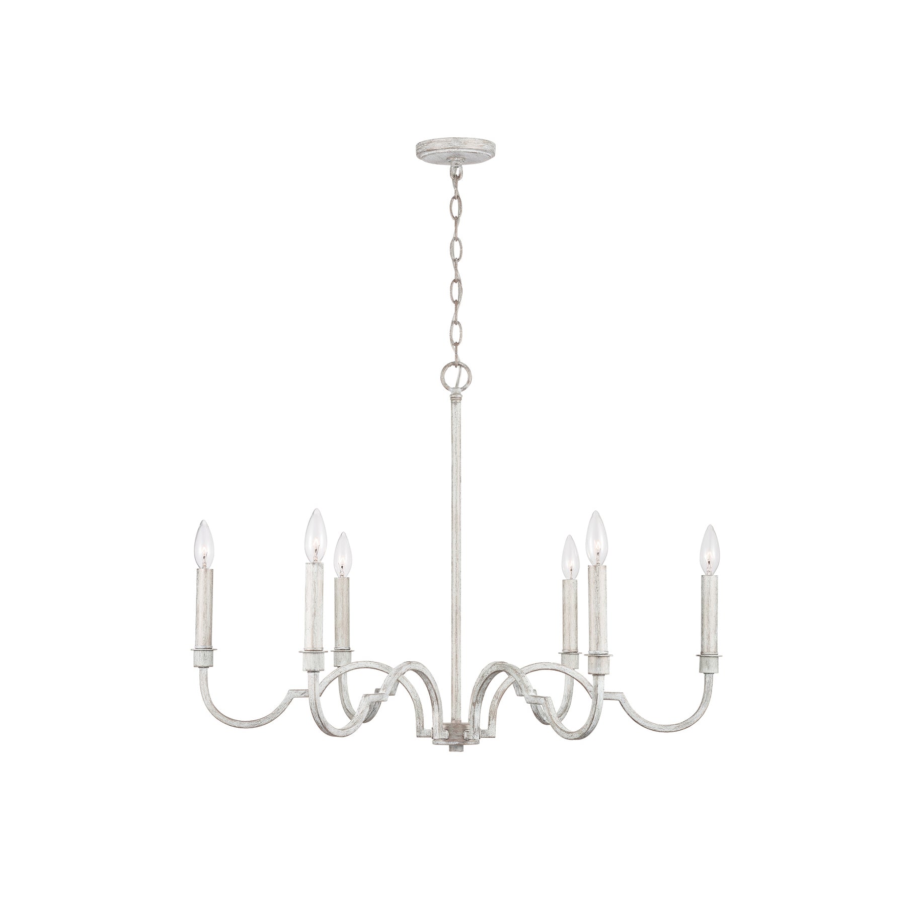 Oval Vintage Industrial Brass Metal Chandelier - Letslighting