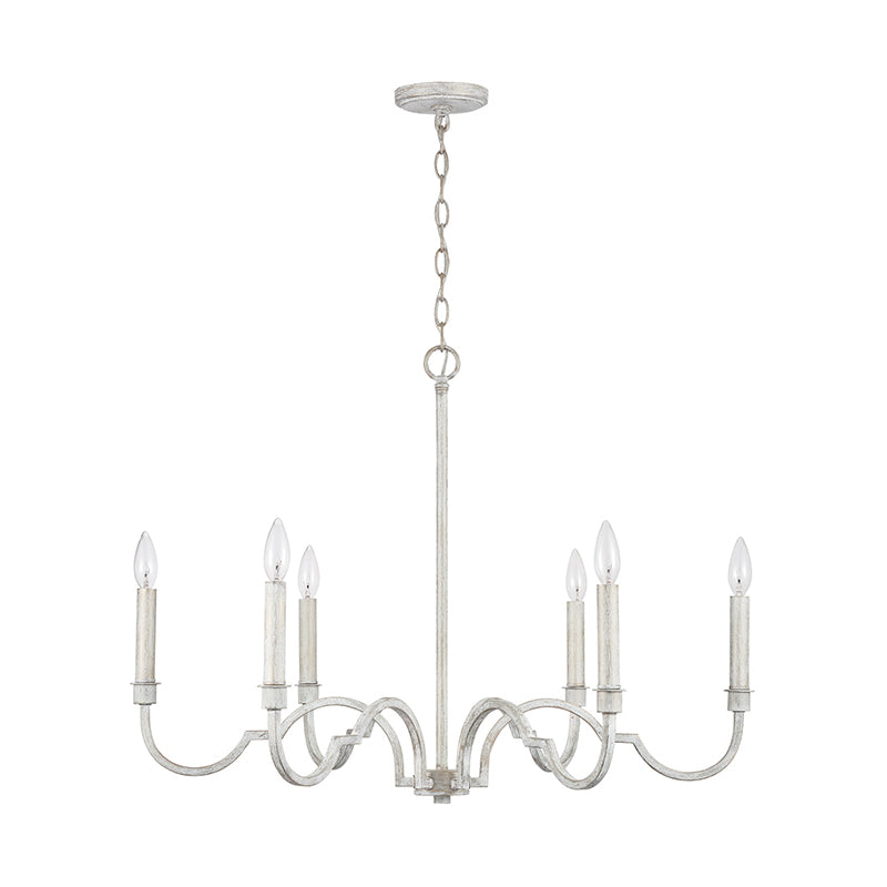 Oval Industrieller Vintage Kronleuchter aus Messing-Letslighting