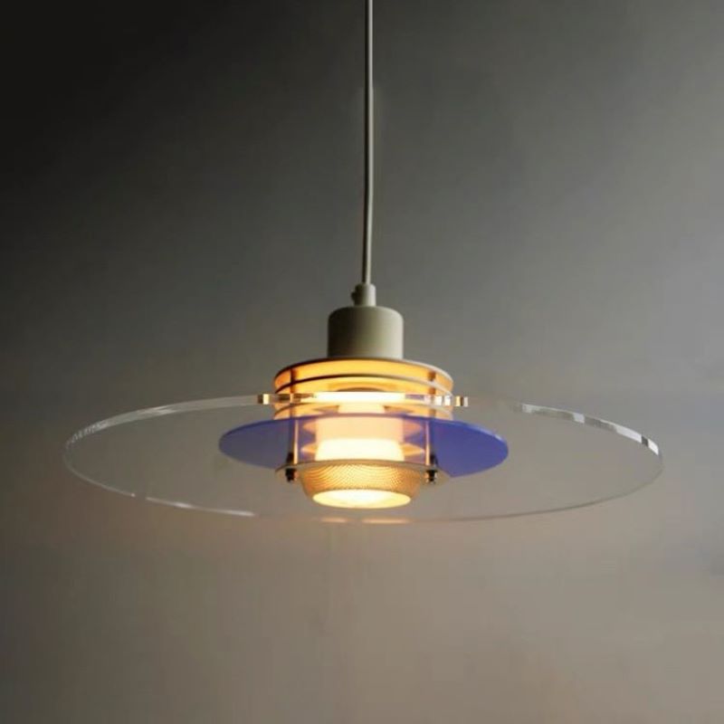Valentina Minimalismus LED Pendelleuchte Metall/Glas/Acryl-Schlafzimmer