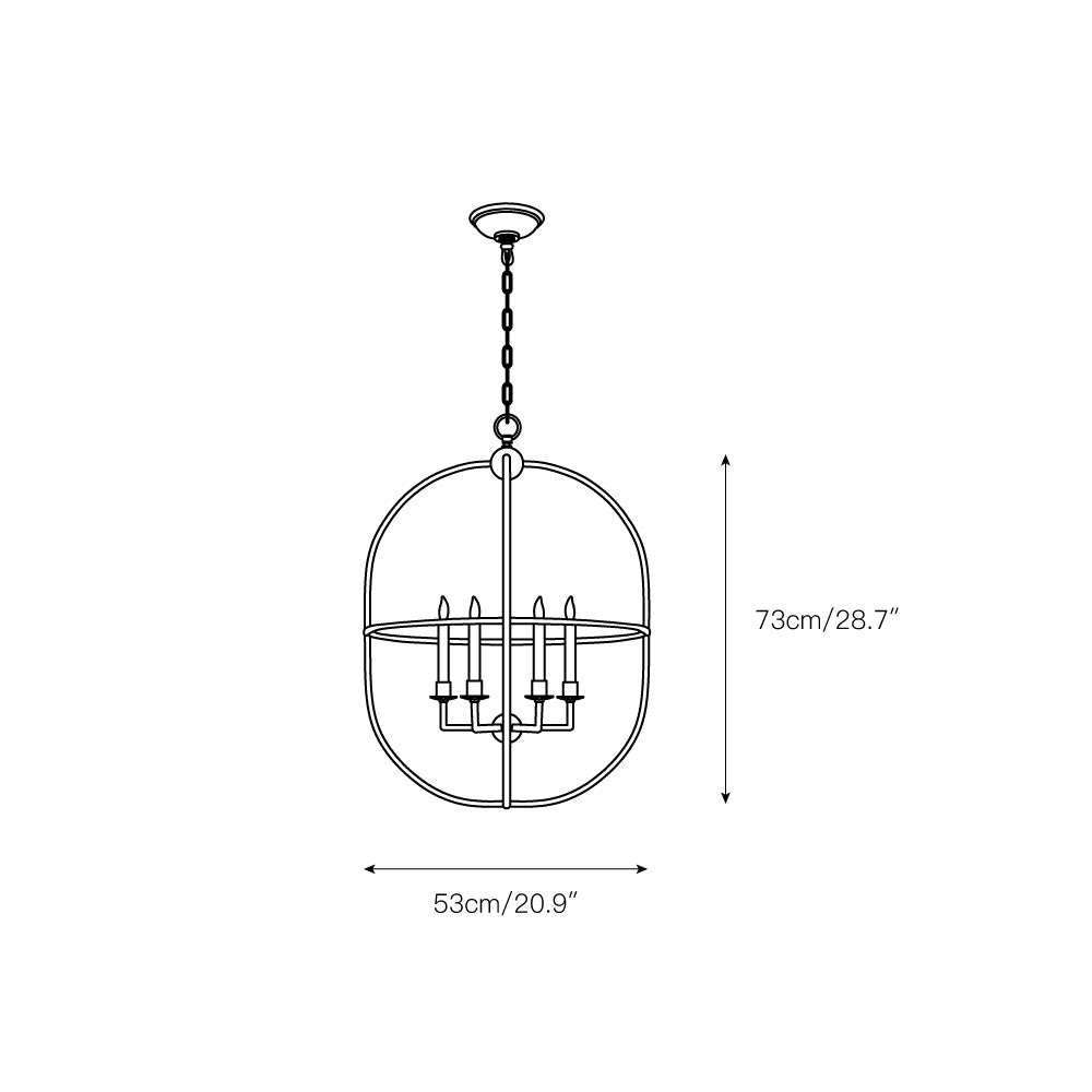 Sylph Vintage Industrial Offen Messing Pendelleuchte-Letslighting