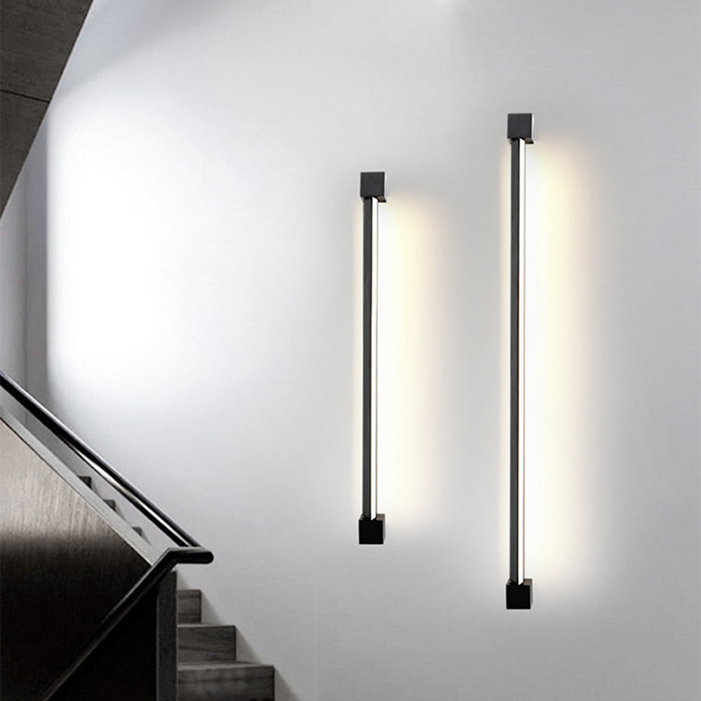 Arisha Modern Linear LED Wandleuchte Schwarz Bad/Wohn/Schlafzimmer Innen Metall&Acryl