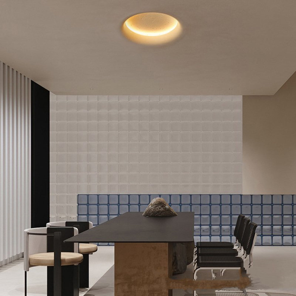 Aria Mond Wandmalerei Lampe Fernbedienung Dimmbar, 2 Stil