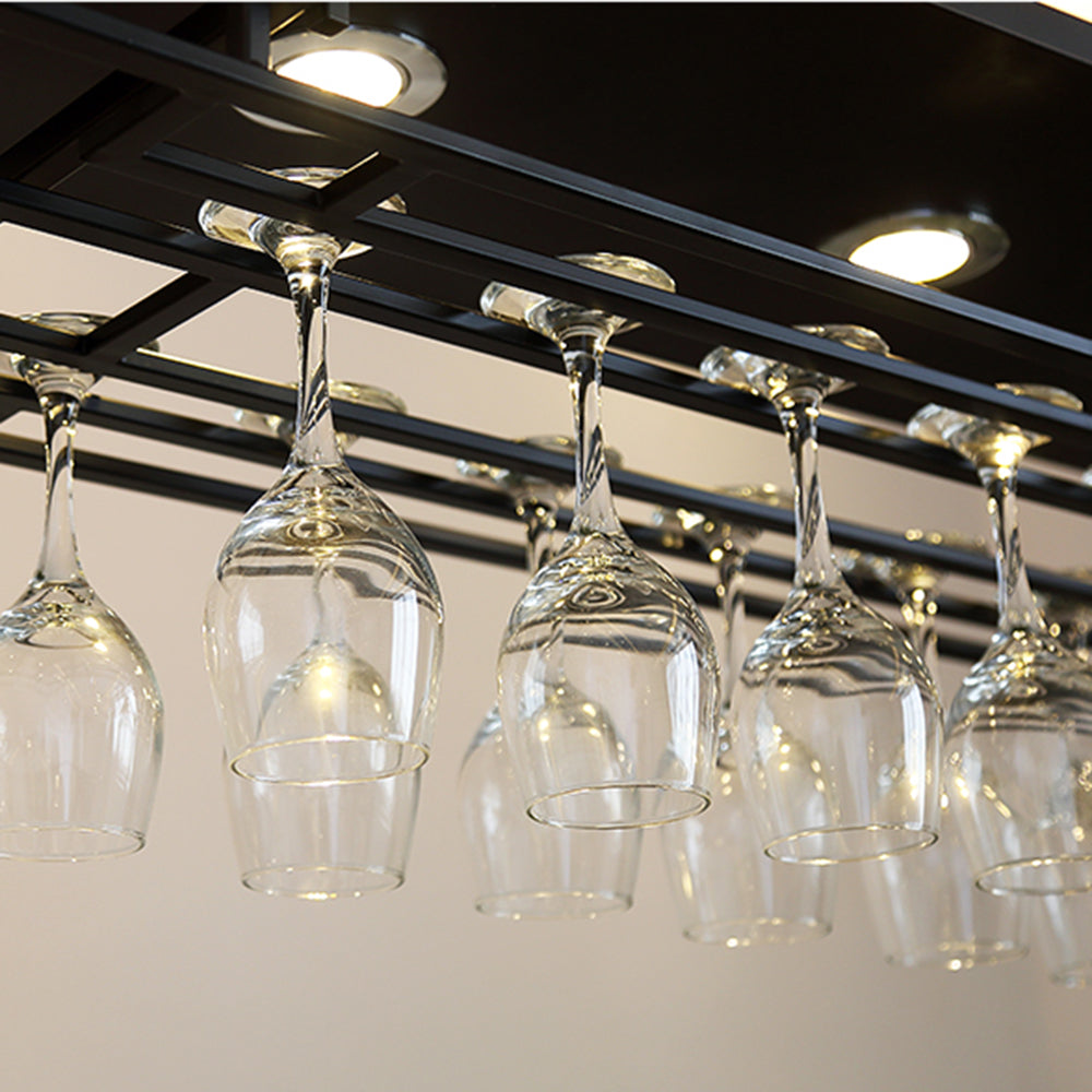 Silva Design LED Pendelleuchte Wohnzimmer/Esszimmer Weiß/Schwarz Glas
