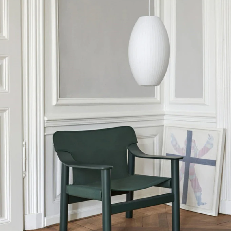 Ritta Modern LED Pendelleuchte Weiß Wohnzimmer/Esstisch Metall&Stoff-Letslighting