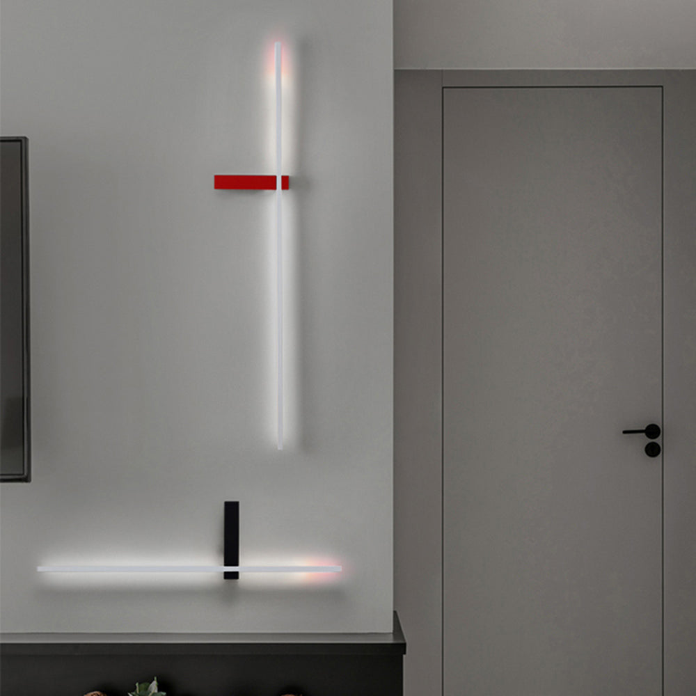 Arisha Minimalistisch Linear Wandleuchte 4 Farben Schlaf/Wohnzimmer