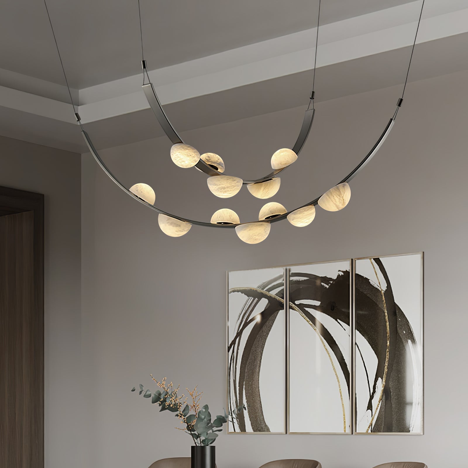 Evcaria Alabaster Chandelier - Neutralighting