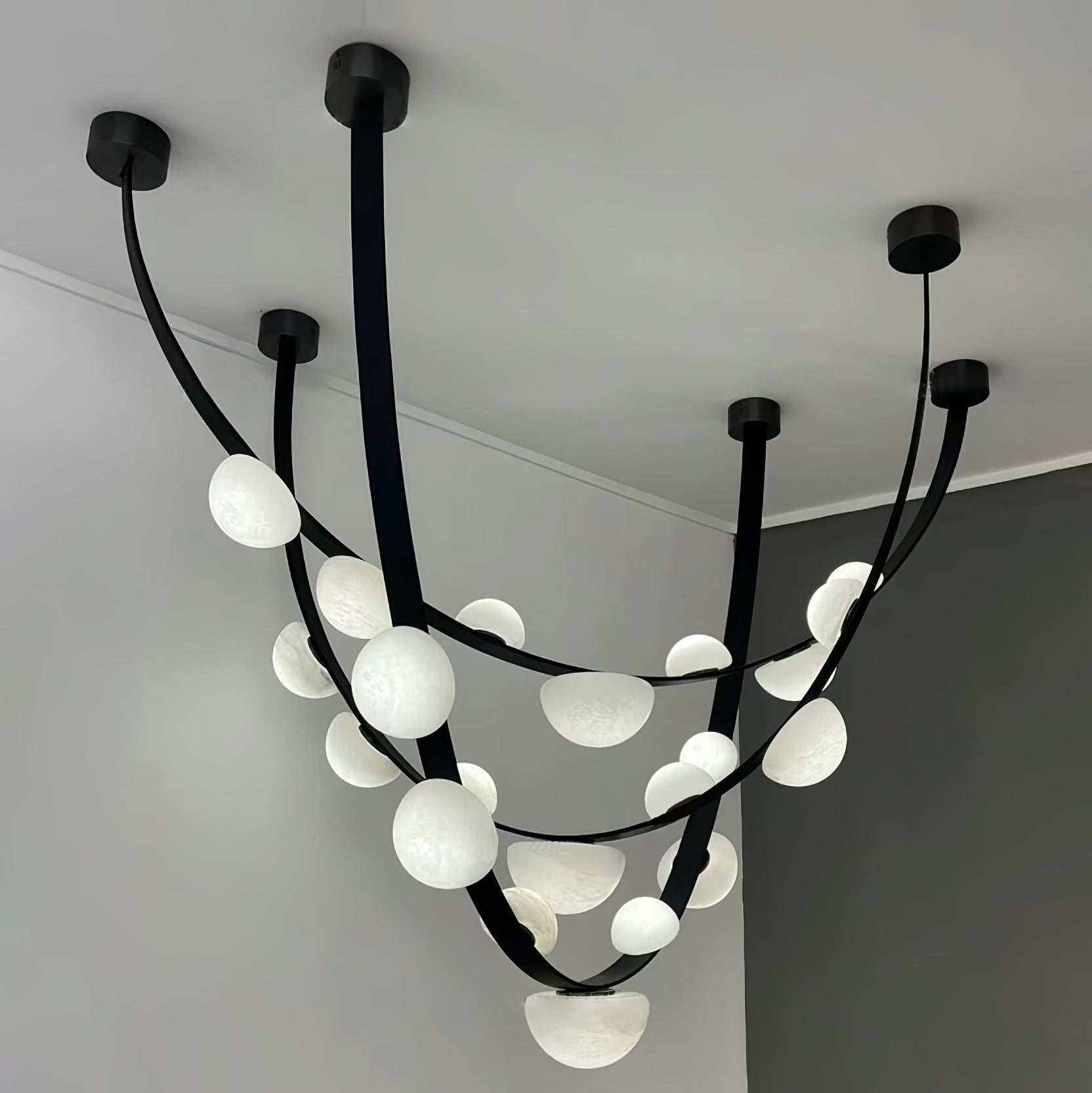 Evcaria Alabaster Chandelier - Neutralighting