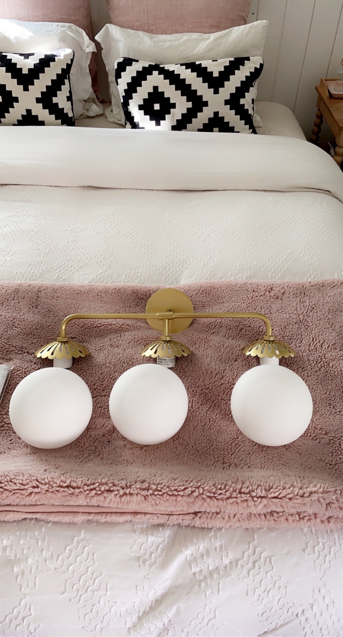 Aegis Modern Minimalist Globe Brass Glass Sconce Wall Lamp - Letslighting