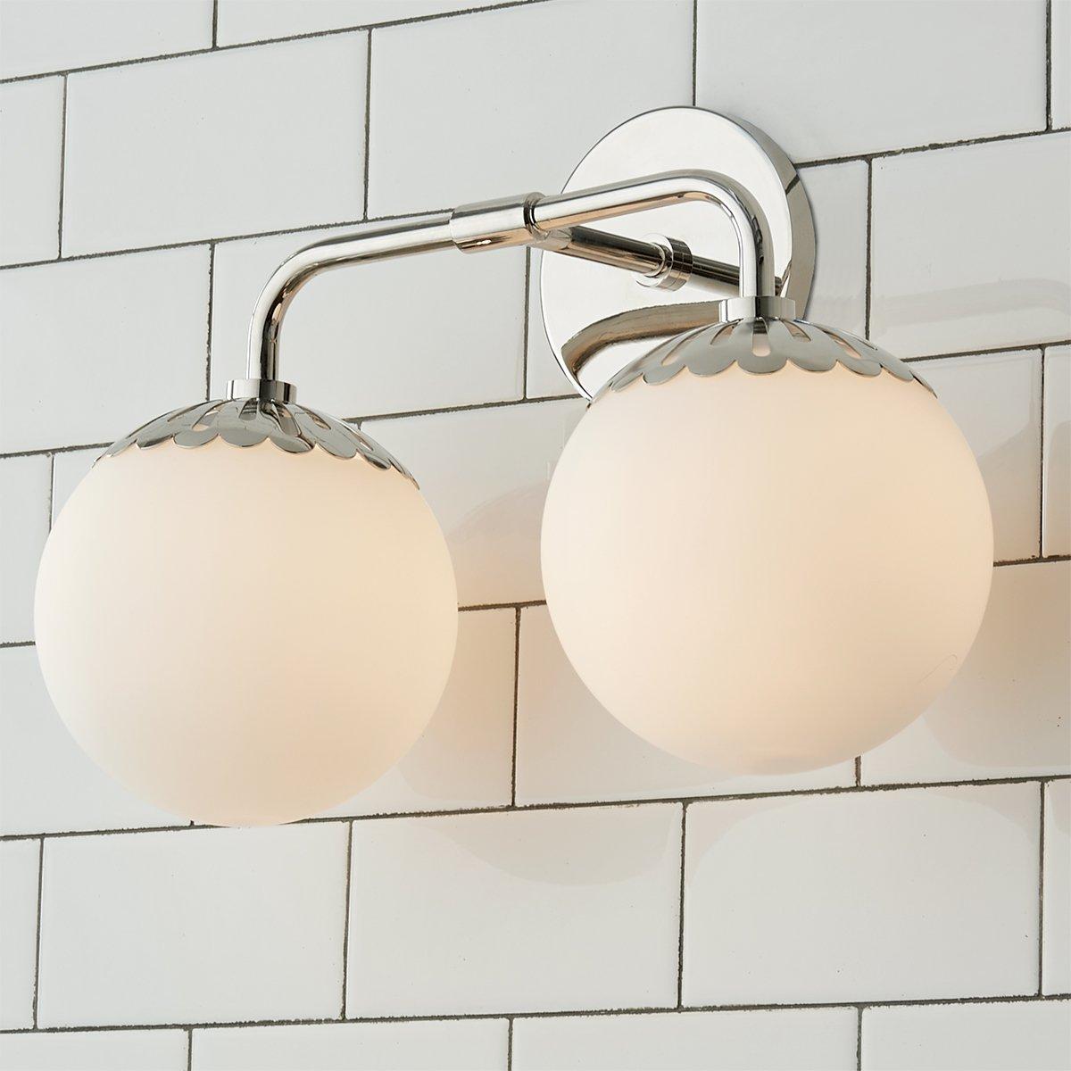 Aegis Modern Minimalist Globe Brass Glass Sconce Wall Lamp - Letslighting