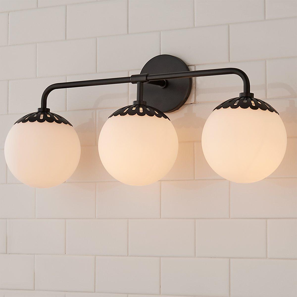 Aegis Modern Minimalist Globe Brass Glass Sconce Wall Lamp - Letslighting