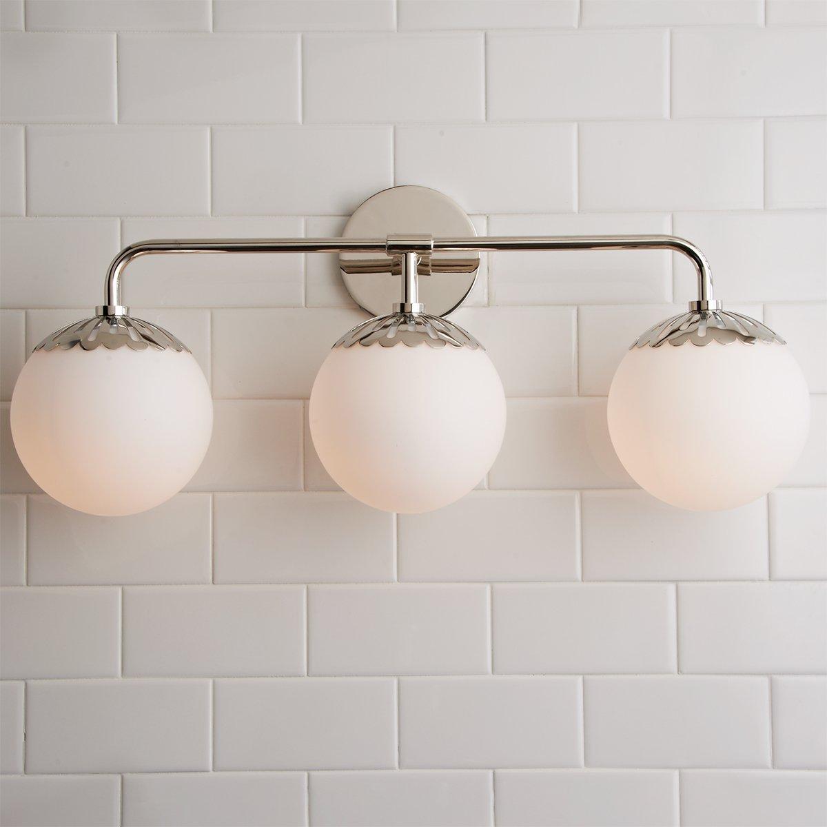 Aegis Modern Minimalist Globe Brass Glass Sconce Wall Lamp - Letslighting