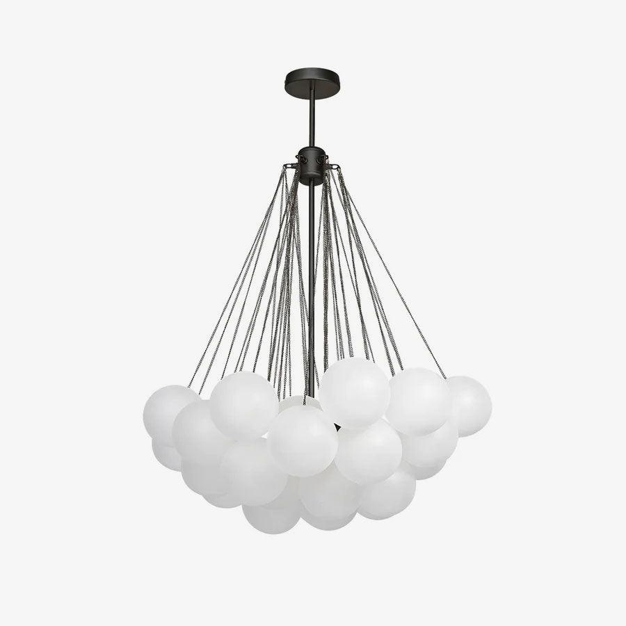 Lustra Kronleuchter Bubble Milchglas-Letslighting