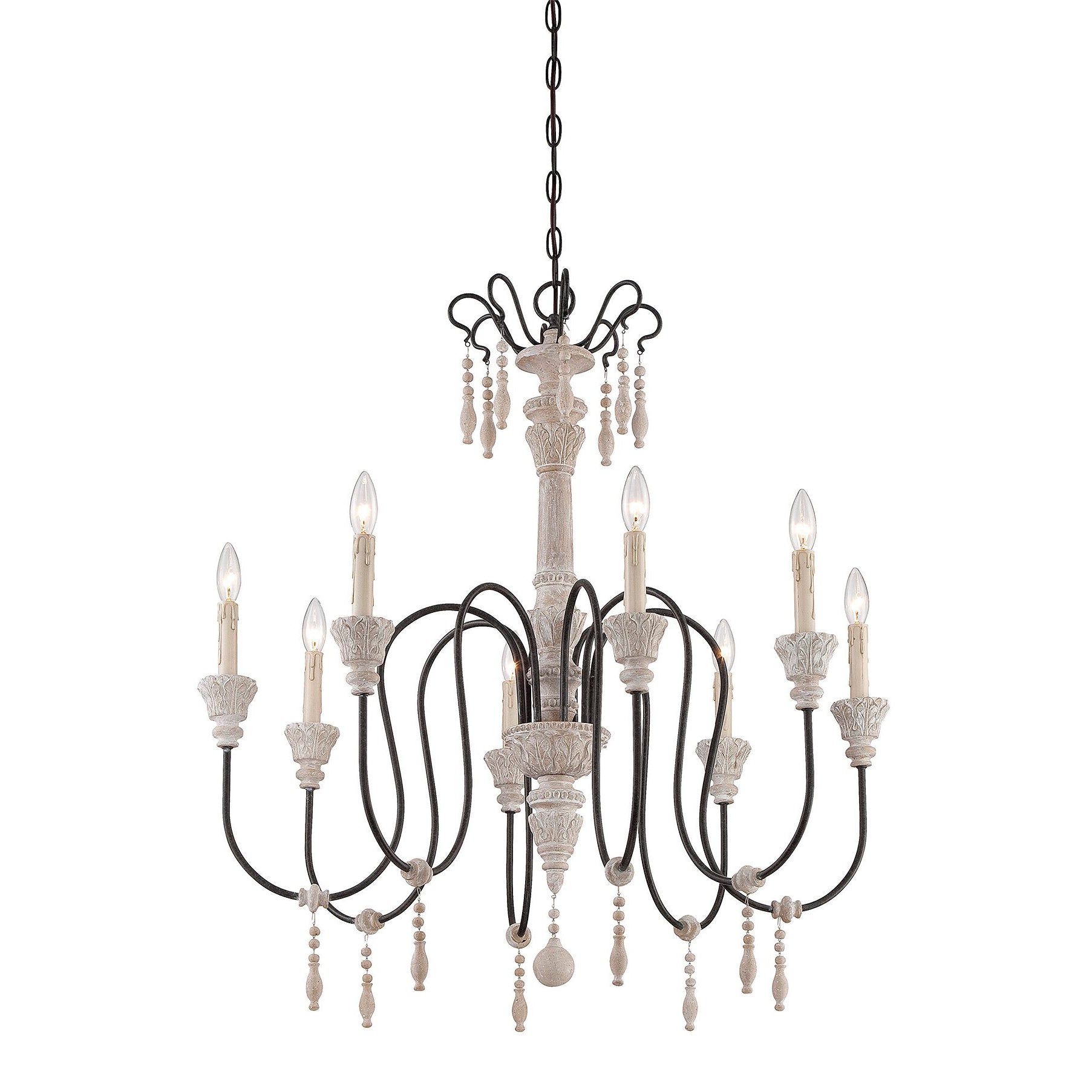 Epoch Postmoderner Luxus-Holz-Kronleuchter-Letslighting