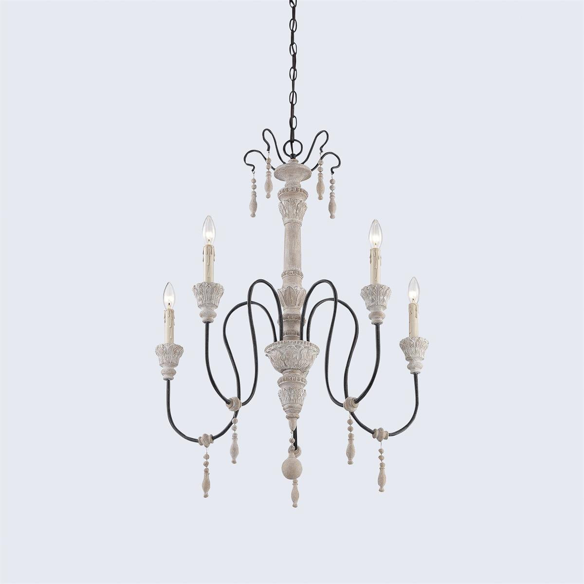 Epoch Postmoderner Luxus-Holz-Kronleuchter-Letslighting