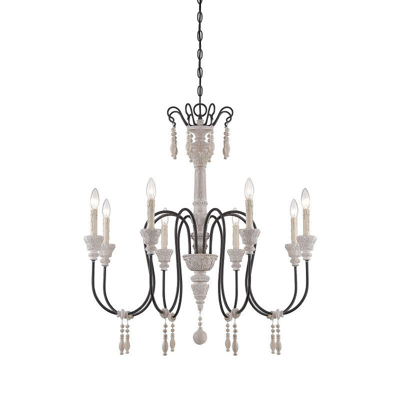Epoch Postmoderner Luxus-Holz-Kronleuchter-Letslighting