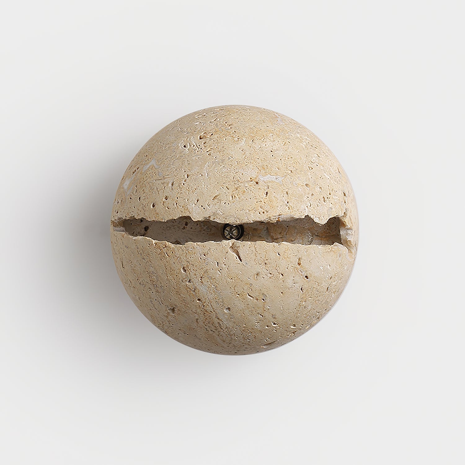 Dinosaur Egg Travertine Wall Lamp - Letslighting