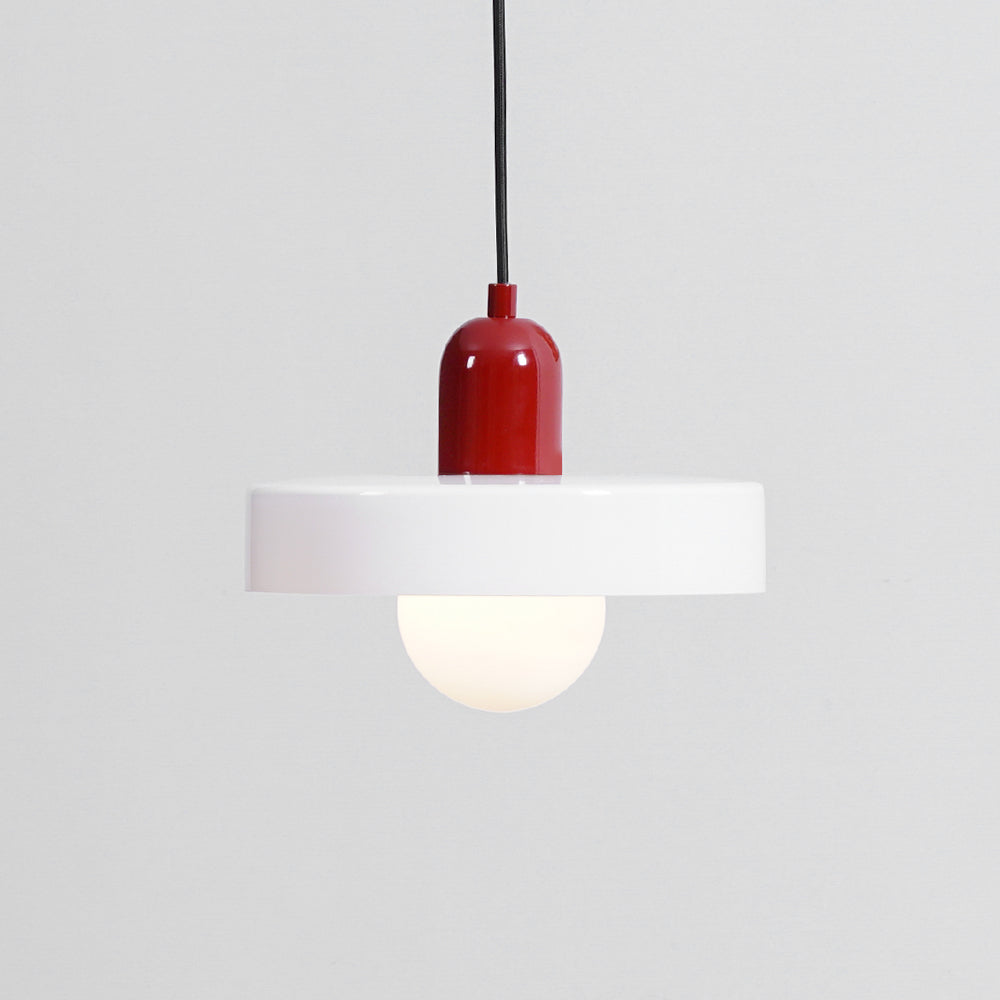 Ideal Scheibe Kugel Glas Pendelleuchte-Letslighting