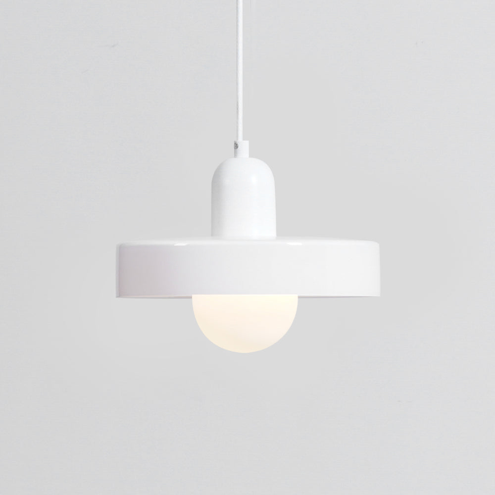 Ideal Scheibe Kugel Glas Pendelleuchte-Letslighting