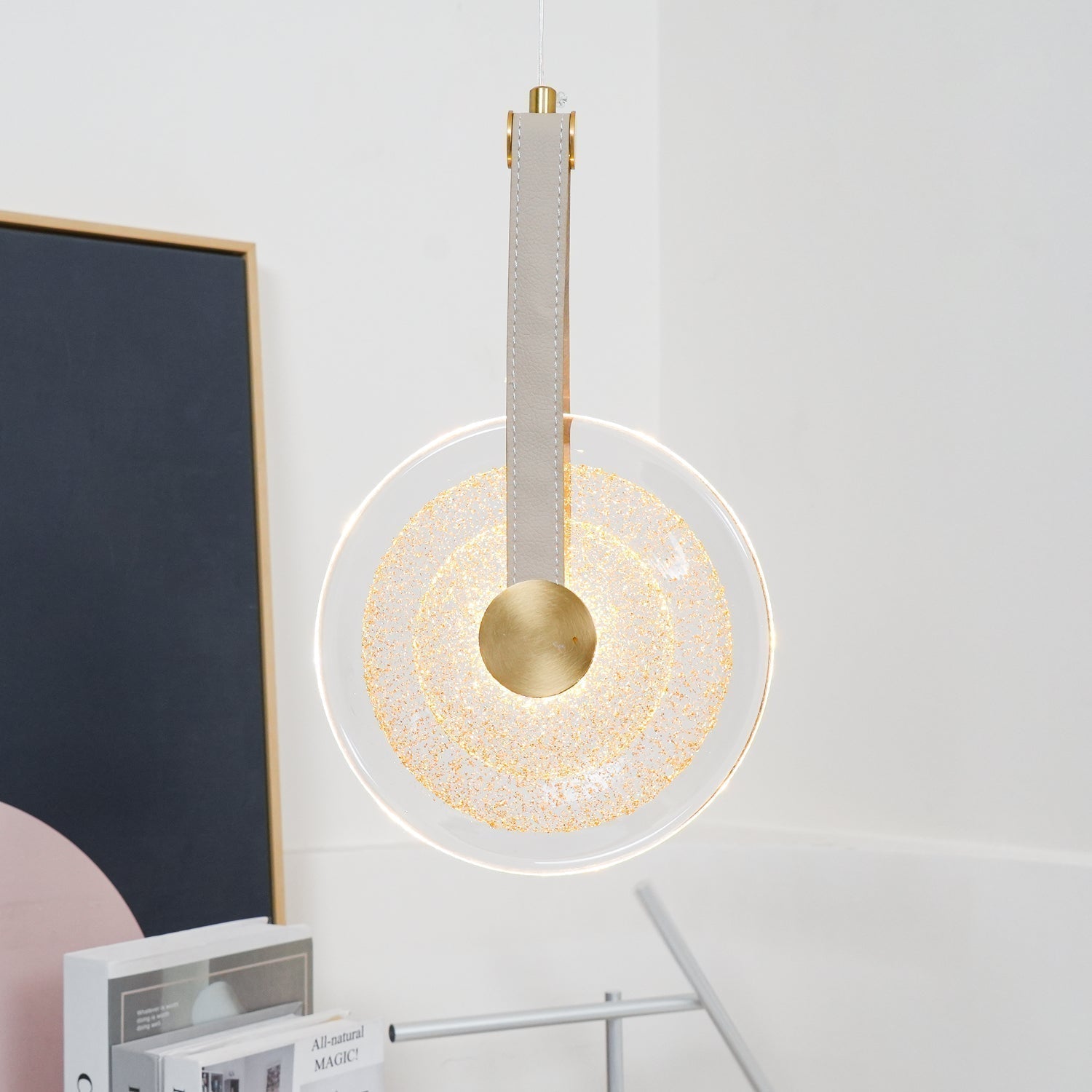Zaylora Leder Klassische Pendelleuchte-Letslighting