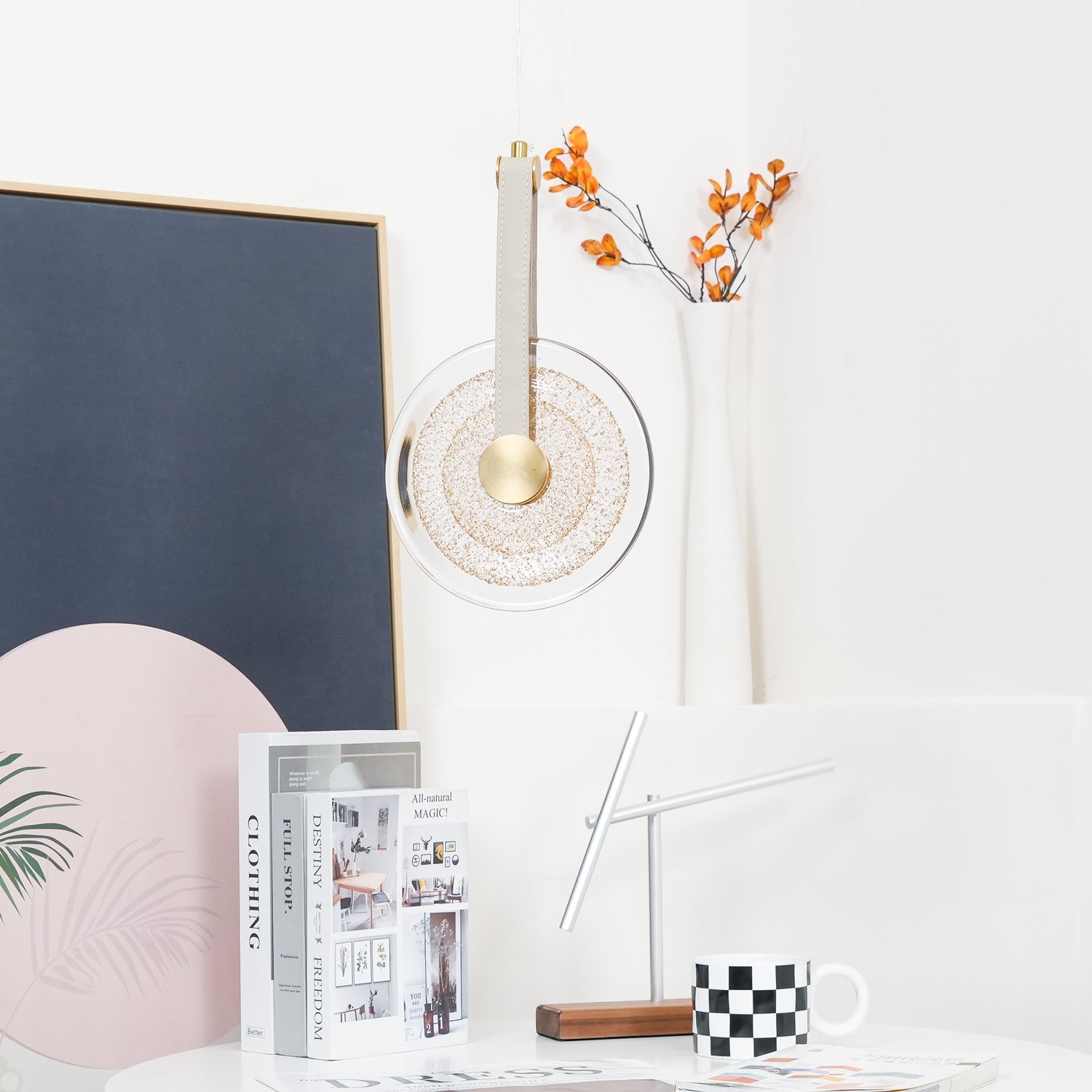 Zaylora Leder Klassische Pendelleuchte-Letslighting