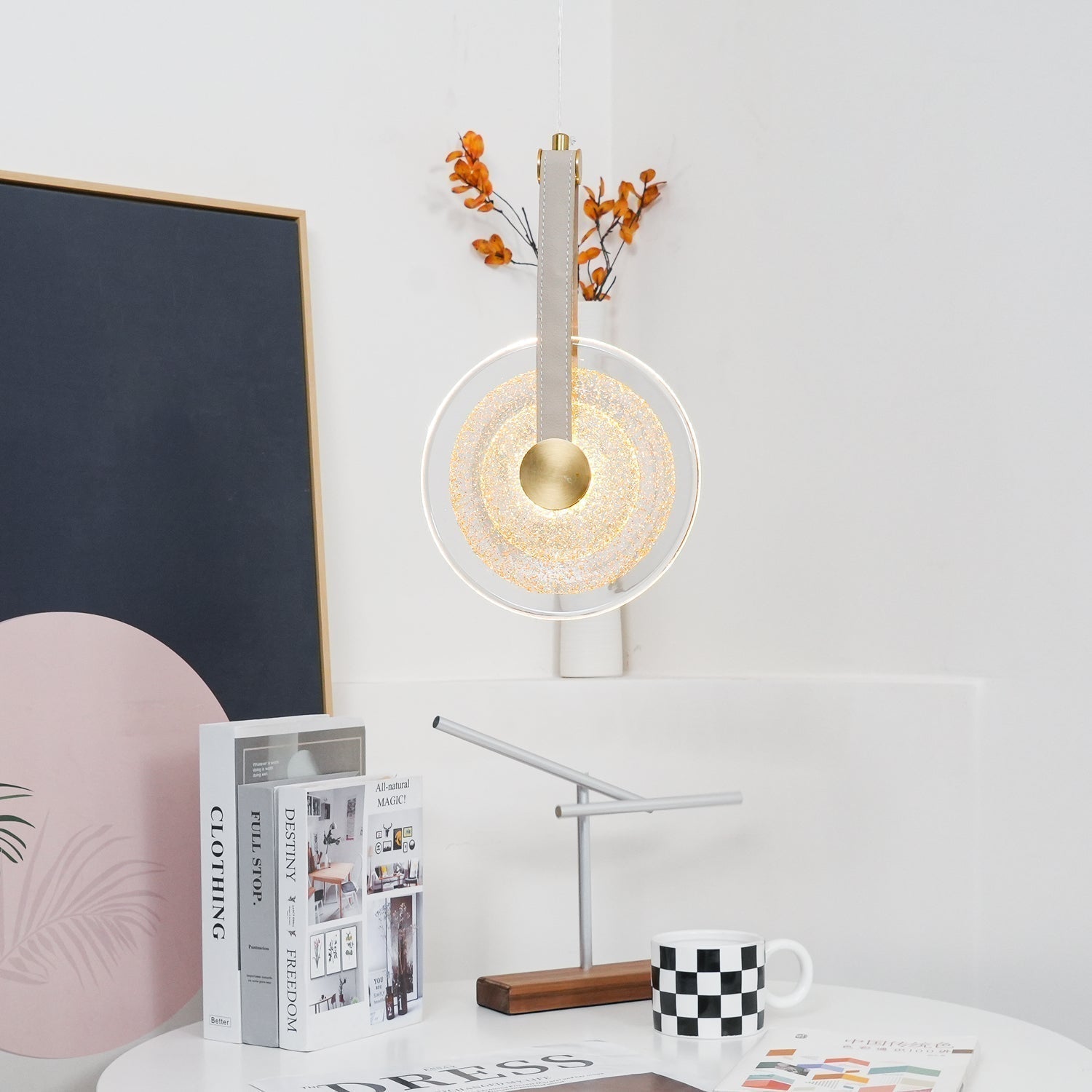 Zaylora Leder Klassische Pendelleuchte-Letslighting