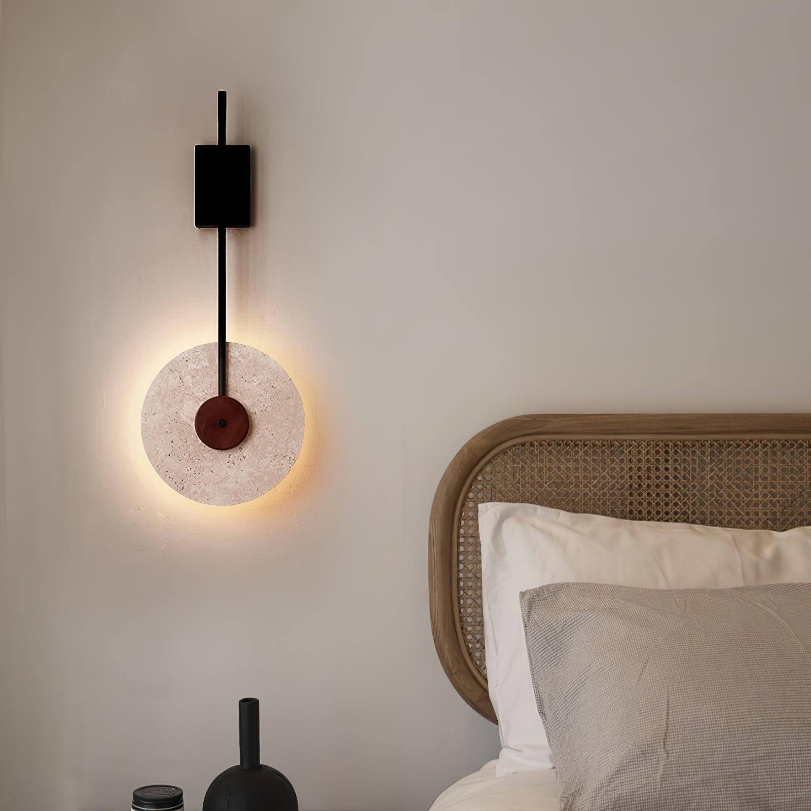 Elysia Travertine Wall Light - Neutralighting
