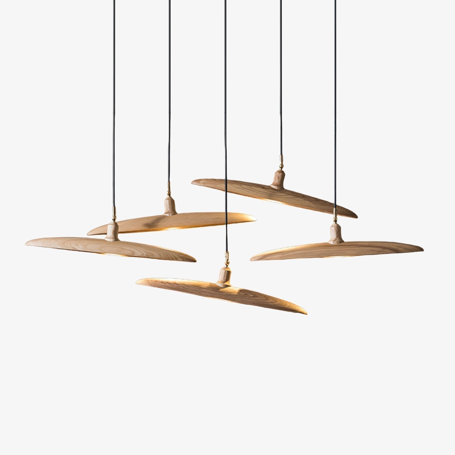 Zelirira Blade Holz Pendelleuchte-Letslighting
